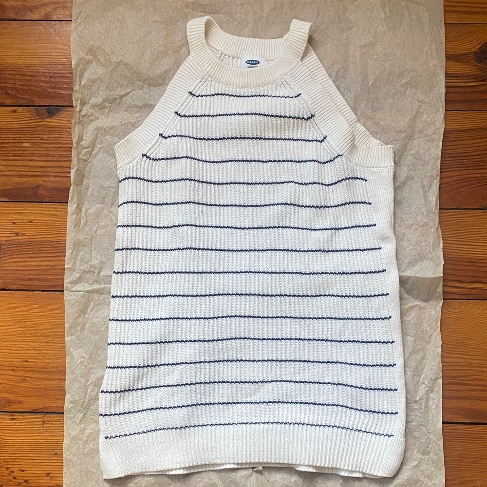 Old Navy cotton striped tank